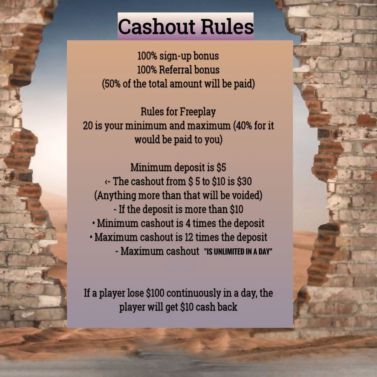 Game Rules